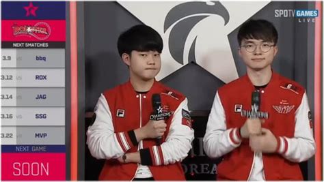 SKT Huni & Faker賽後採訪：Faker嫉妒我，他的船長特別弱 